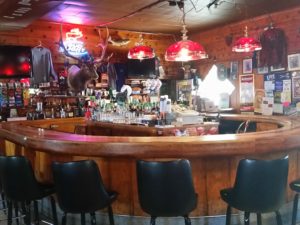 Chick's famous horsehoe bar
