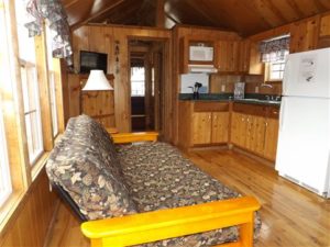 Edgewater Motel & RV Park Cabin interior